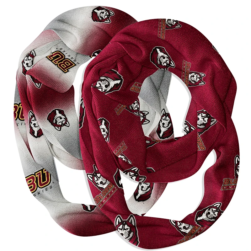 Vive La Fete  Bloomsburg Huskies Two-Piece Infinity Scarves Set