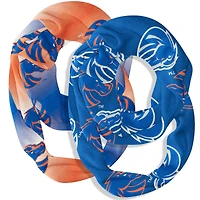 Vive La Fete  Boise State Broncos Two-Piece Infinity Scarves Set