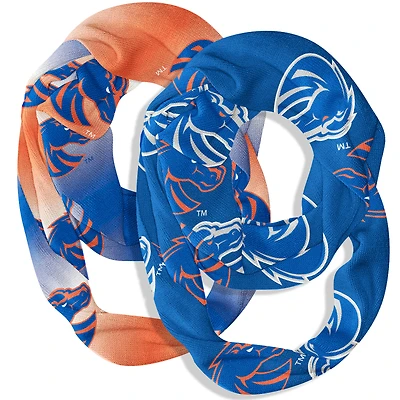 Vive La Fete  Boise State Broncos Two-Piece Infinity Scarves Set