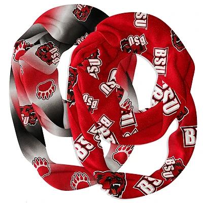 Vive La Fete  Bridgewater State Bears Two-Piece Infinity Scarves Set
