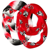 Vive La Fete  Ball State Cardinals Two-Piece Infinity Scarves Set
