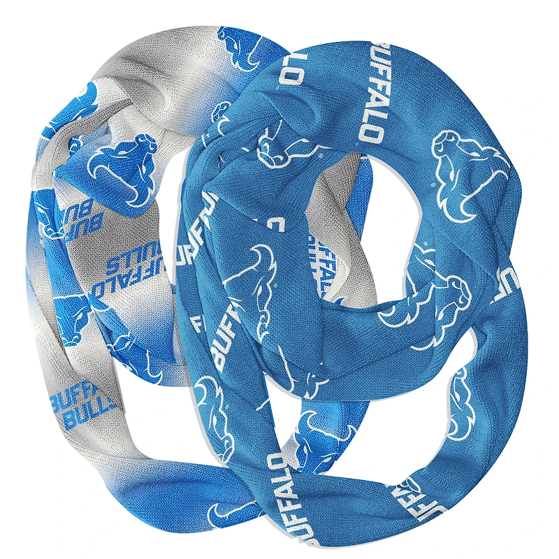 Vive La Fete  Buffalo Bulls Two-Piece Infinity Scarves Set