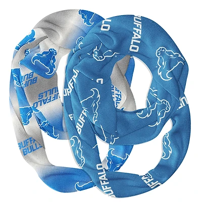 Vive La Fete  Buffalo Bulls Two-Piece Infinity Scarves Set