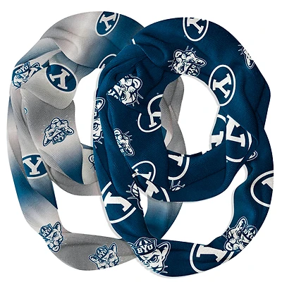 Vive La Fete  BYU Cougars Two-Piece Infinity Scarves Set