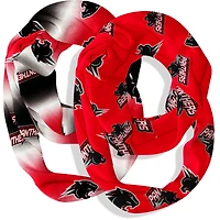 Vive La Fete  Clark Atlanta University Panthers Two-Piece Infinity Scarves Set