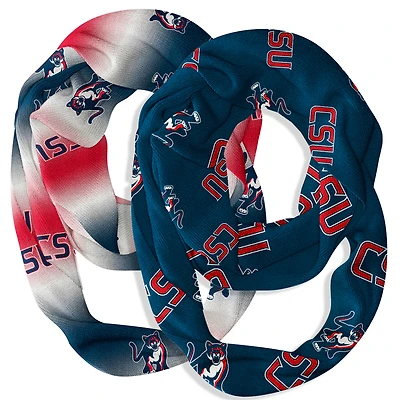Vive La Fete  Columbus State Cougars Two-Piece Infinity Scarves Set