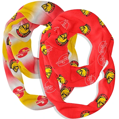 Vive La Fete  Cal State Stanislaus Warriors Two-Piece Infinity Scarves Set