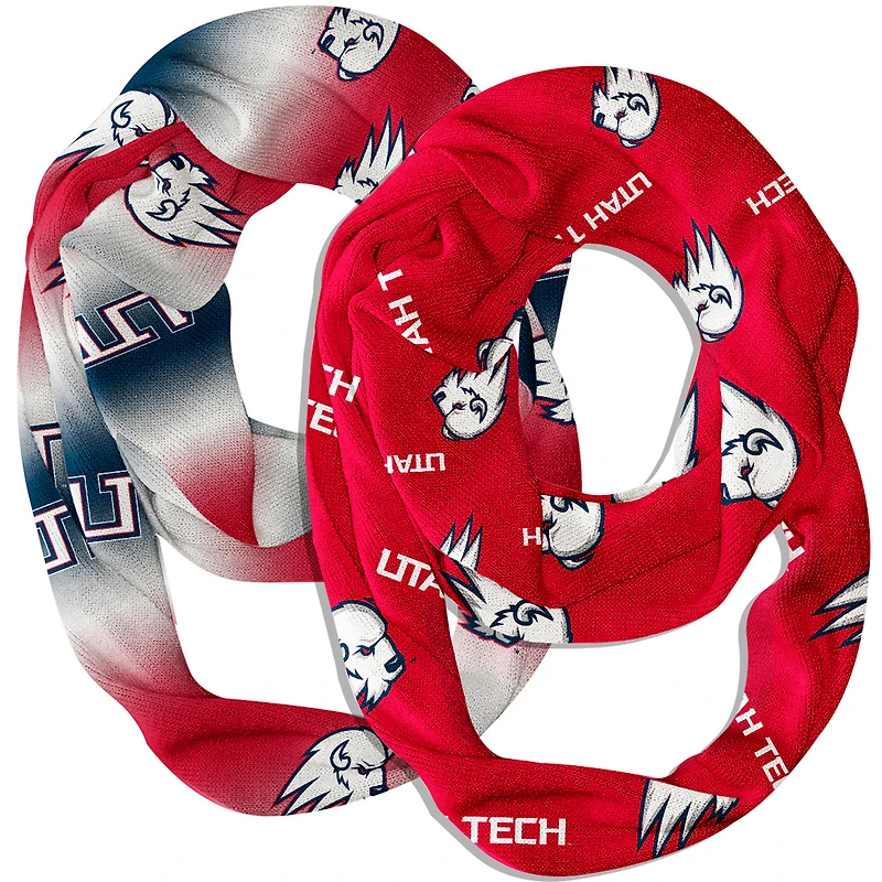 Vive La Fete  Utah Tech Trailblazers Two-Piece Infinity Scarves Set
