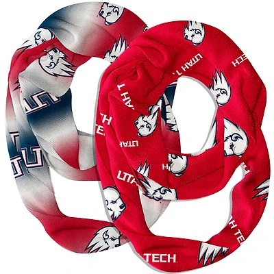 Vive La Fete  Utah Tech Trailblazers Two-Piece Infinity Scarves Set