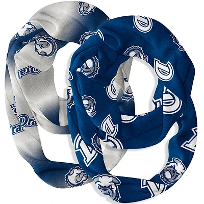 Vive La Fete  Drake Bulldogs Two-Piece Infinity Scarves Set
