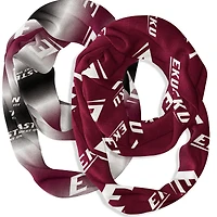 Vive La Fete  Eastern Kentucky Colonels Two-Piece Infinity Scarves Set
