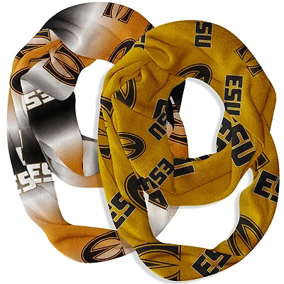 Vive La Fete  Emporia State Hornets Two-Piece Infinity Scarves Set