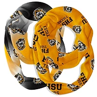 Vive La Fete  Fort Hays State Tigers Two-Piece Infinity Scarves Set