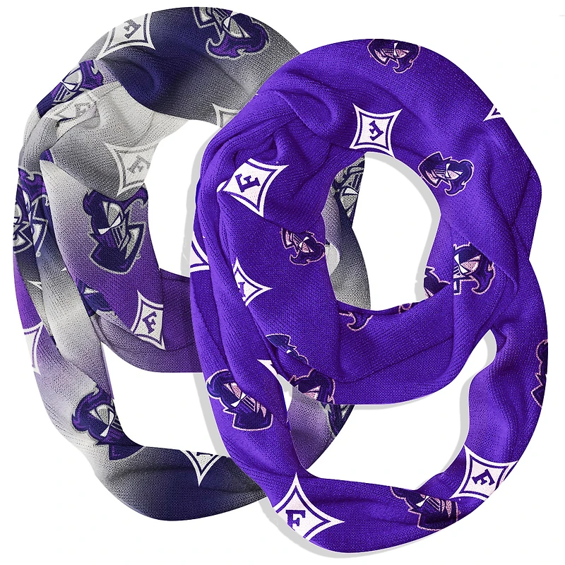 Vive La Fete Furman Paladins Two-Piece Infinity Scarves Set