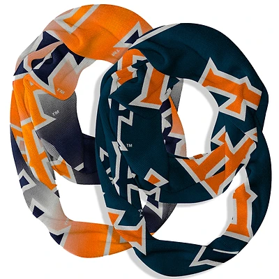 Vive La Fete  Cal State Fullerton Titans Two-Piece Infinity Scarves Set