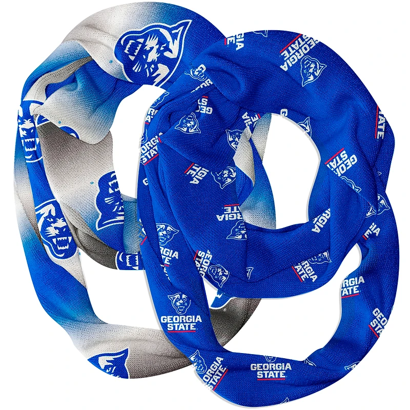 Vive La Fete  Georgia State Panthers Two-Piece Infinity Scarves Set