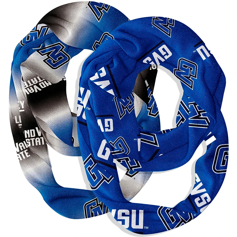 Vive La Fete  Grand Valley State Lakers Two-Piece Infinity Scarves Set