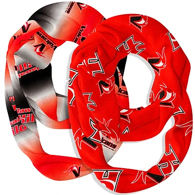 Vive La Fete  Hawaii Hilo Vulcans Two-Piece Infinity Scarves Set
