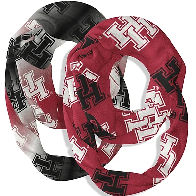 Vive La Fete  Houston Cougars Two-Piece Infinity Scarves Set