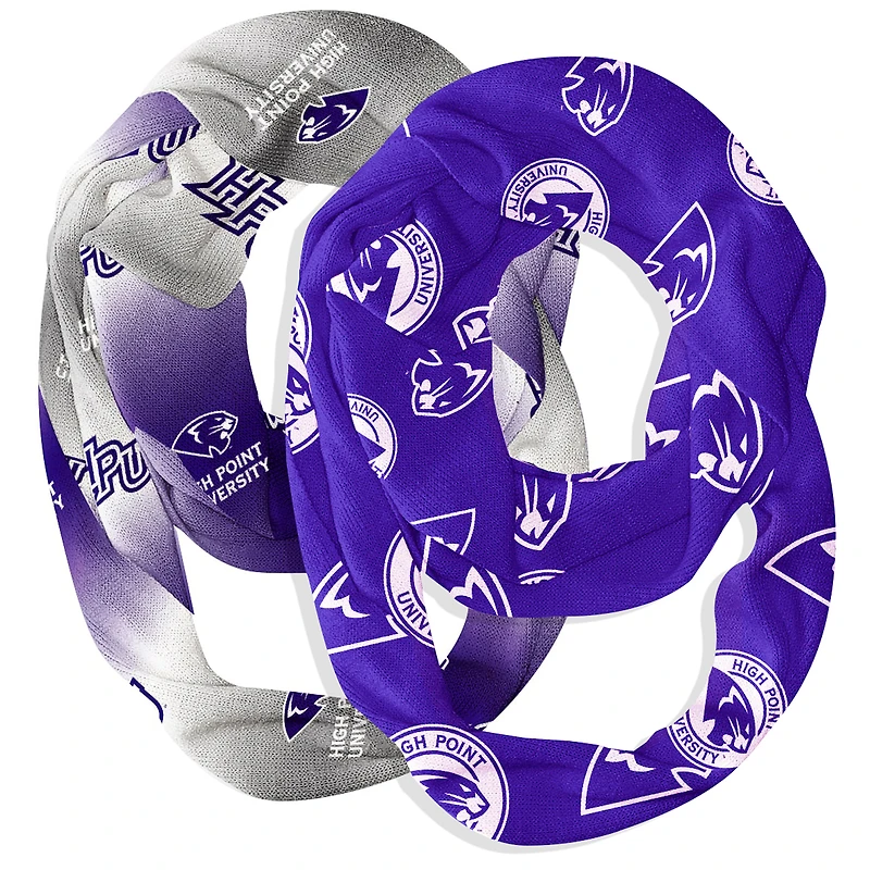 Vive La Fete  High Point Panthers Two-Piece Infinity Scarves Set