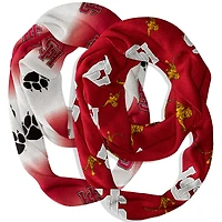 Vive La Fete  Hampden-Sydney College Tigers Two-Piece Infinity Scarves Set
