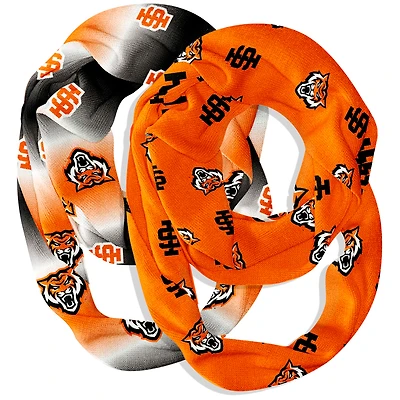 Vive La Fete  Idaho State Bengals Two-Piece Infinity Scarves Set