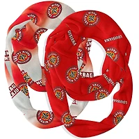 Vive La Fete  Louisiana Ragin' Cajuns Two-Piece Infinity Scarves Set
