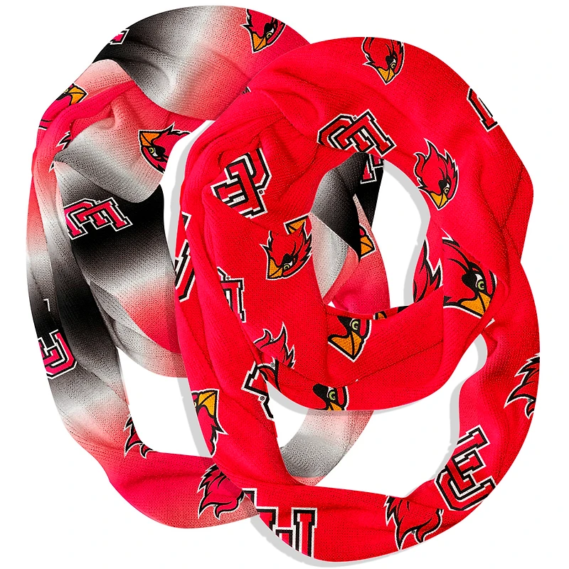 Vive La Fete  Lamar Cardinals Two-Piece Infinity Scarves Set