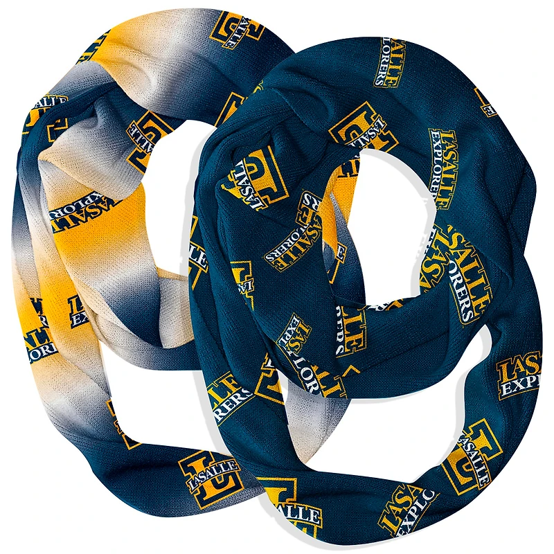 Vive La Fete  La Salle Explorers Two-Piece Infinity Scarves Set