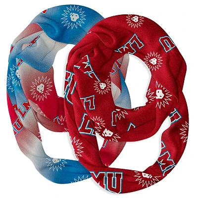 Vive La Fete  Loyola Marymount Lions Two-Piece Infinity Scarves Set