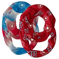 Vive La Fete  Loyola Marymount Lions Two-Piece Infinity Scarves Set