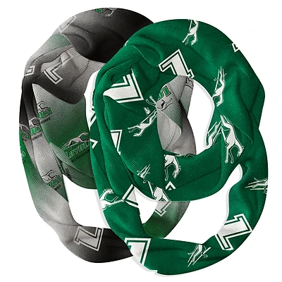 Vive La Fete  Loyola Greyhounds Two-Piece Infinity Scarves Set