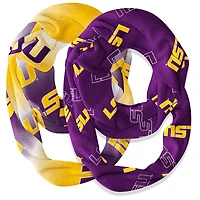 Vive La Fete  LSU Tigers Two-Piece Infinity Scarves Set