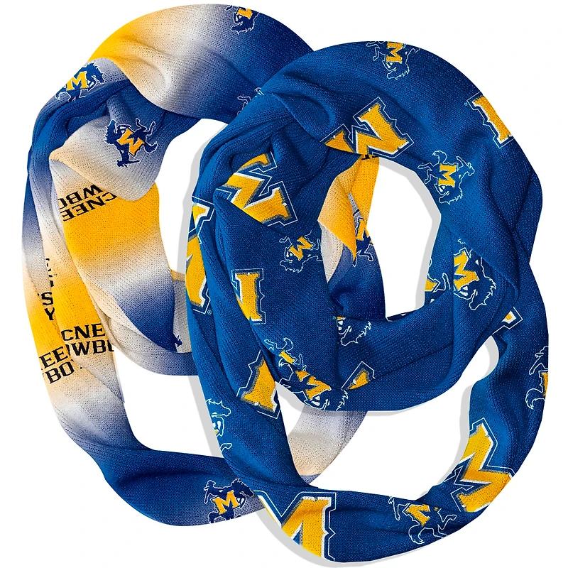 Vive La Fete McNeese State Cowboys Two-Piece Infinity Scarves Set