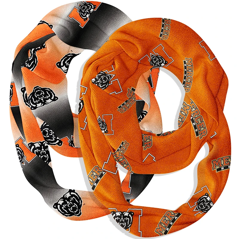 Vive La Fete  Mercer Bears Two-Piece Infinity Scarves Set