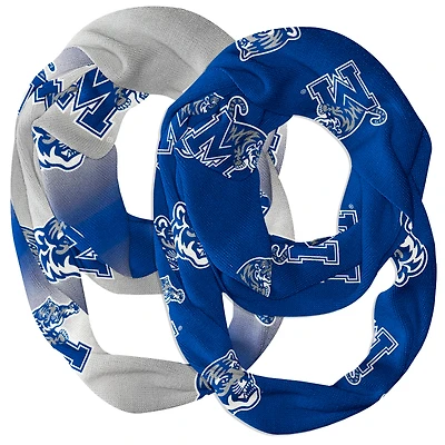 Vive La Fete  Memphis Tigers Two-Piece Infinity Scarves Set
