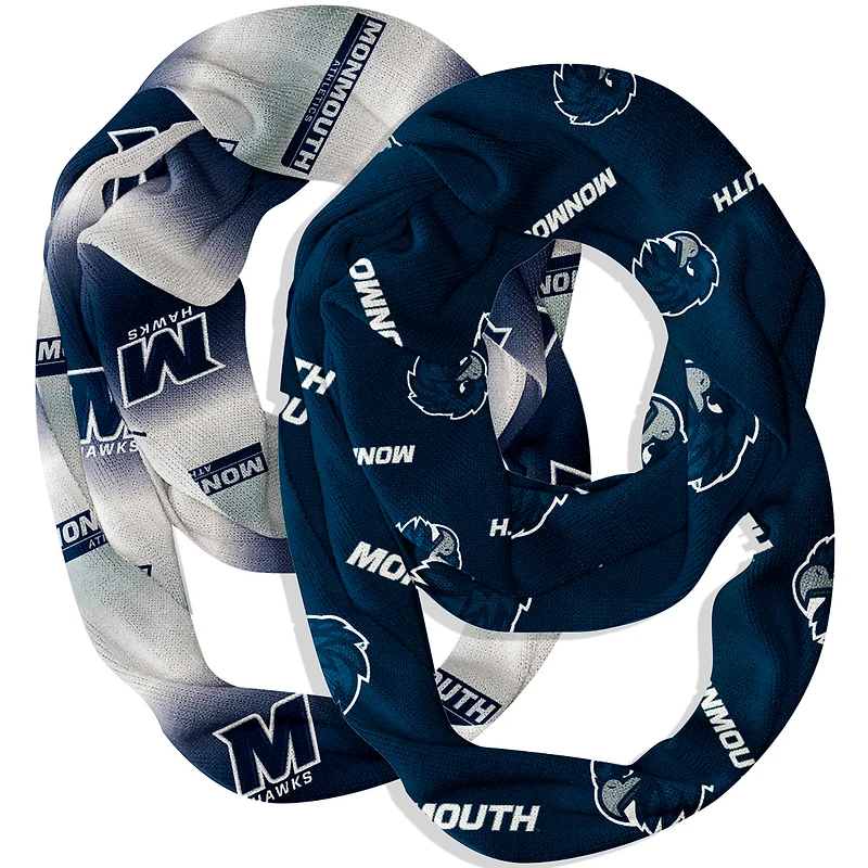 Vive La Fete  Monmouth Hawks Two-Piece Infinity Scarves Set