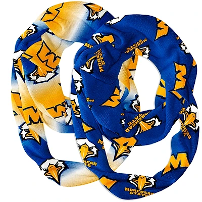 Vive La Fete  Morehead State Eagles Two-Piece Infinity Scarves Set