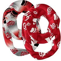 Vive La Fete  Montana Grizzlies Two-Piece Infinity Scarves Set