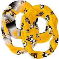 Vive La Fete  Michigan Tech Huskies Two-Piece Infinity Scarves Set