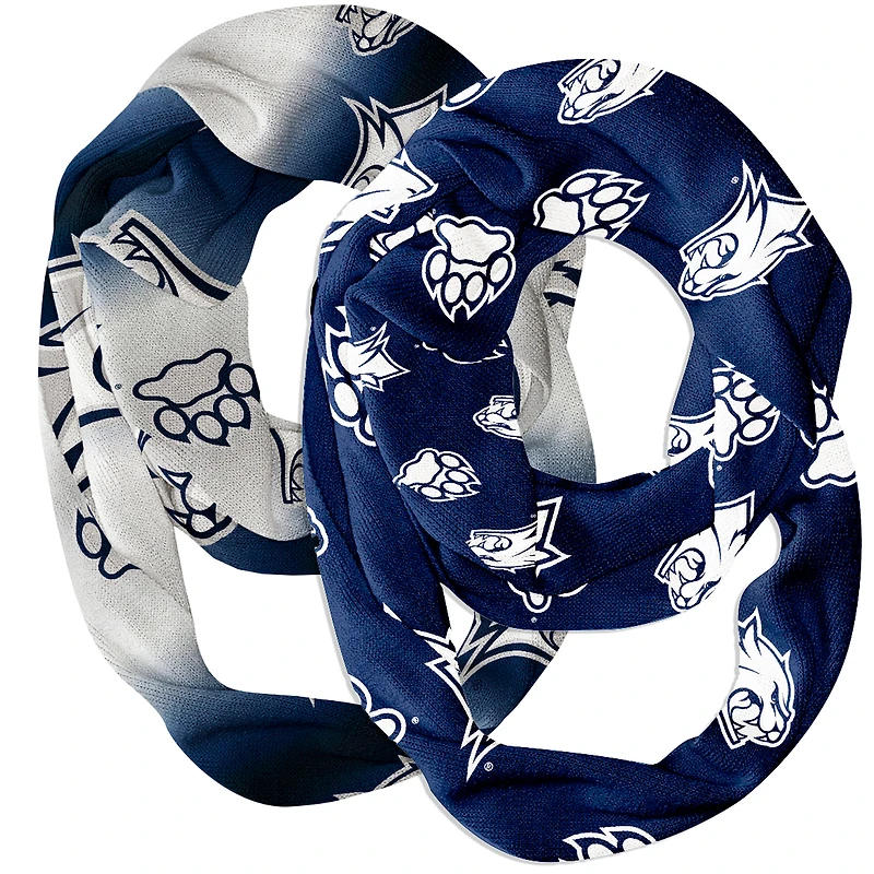 Vive La Fete  New Hampshire Wildcats Two-Piece Infinity Scarves Set