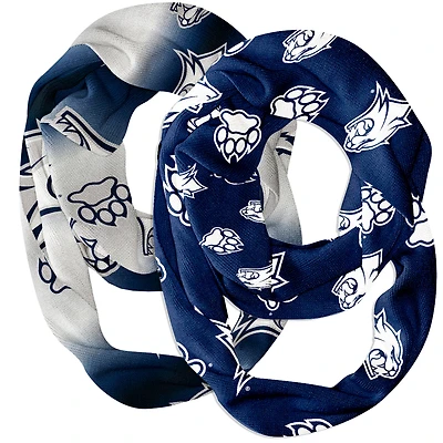 Vive La Fete  New Hampshire Wildcats Two-Piece Infinity Scarves Set