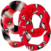Vive La Fete  Northern Illinois Huskies Two-Piece Infinity Scarves Set