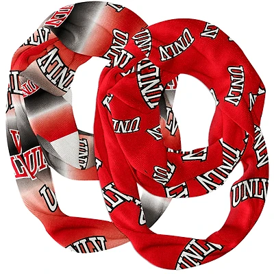 Vive La Fete  UNLV Rebels Two-Piece Infinity Scarves Set