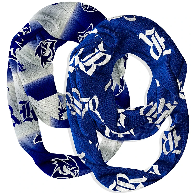 Vive La Fete  Rice Owls Two-Piece Infinity Scarves Set