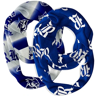 Vive La Fete  Rice Owls Two-Piece Infinity Scarves Set