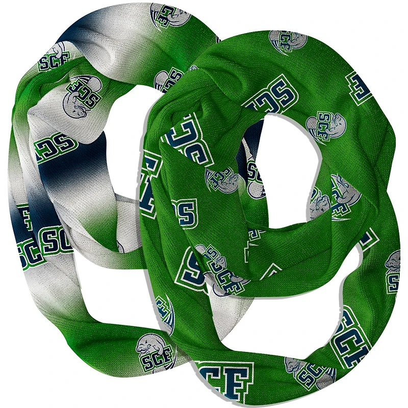 Vive La Fete  State College of Florida Manatee-Sarasota Two-Piece Infinity Scarves Set