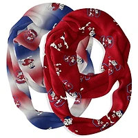 Vive La Fete  South Carolina State Bulldogs Two-Piece Infinity Scarves Set