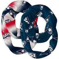 Vive La Fete  Southern Indiana Screaming Eagles Two-Piece Infinity Scarves Set