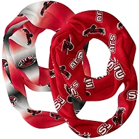 Vive La Fete  Saint Joseph's Hawks Two-Piece Infinity Scarves Set